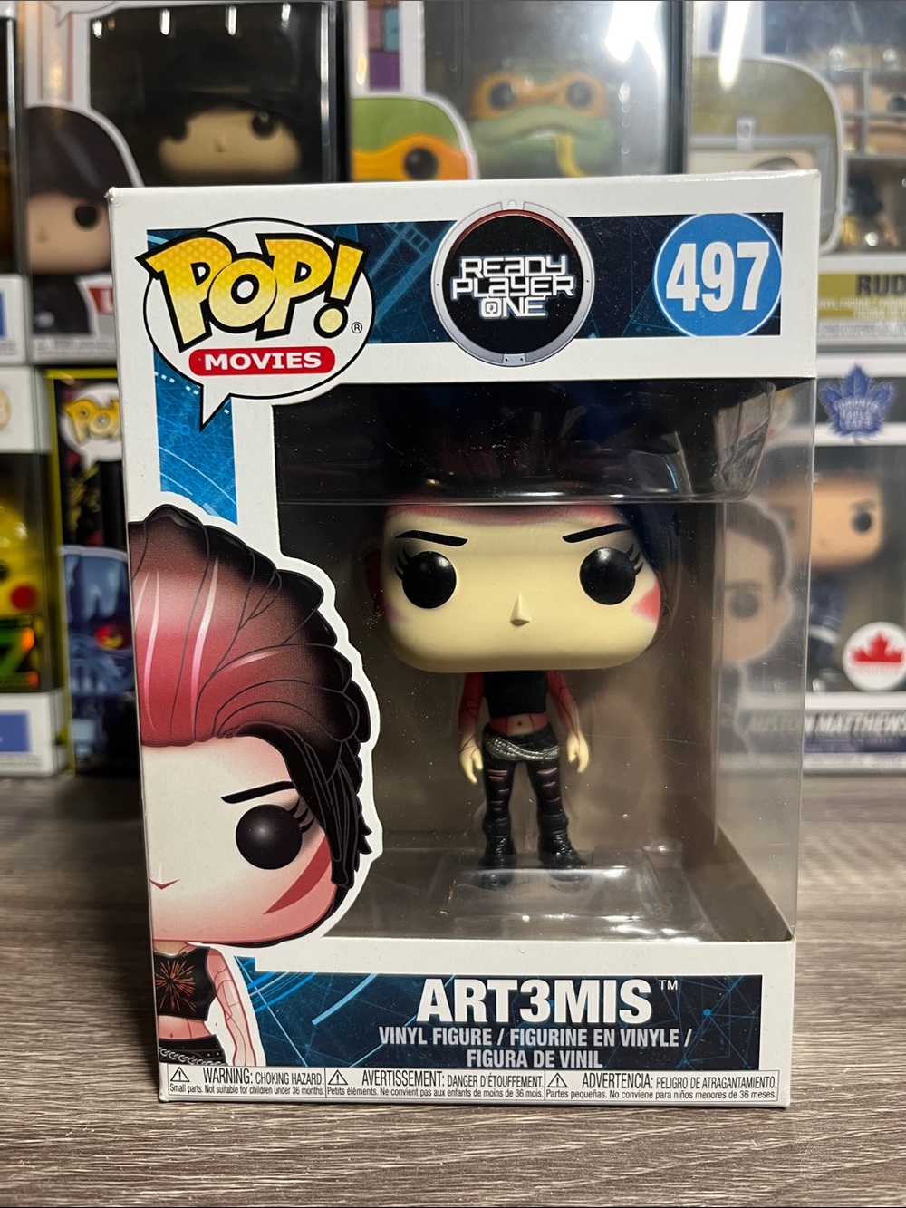 Funko Pop! Art3mis Vinyl Figure - Black, Pink, Red